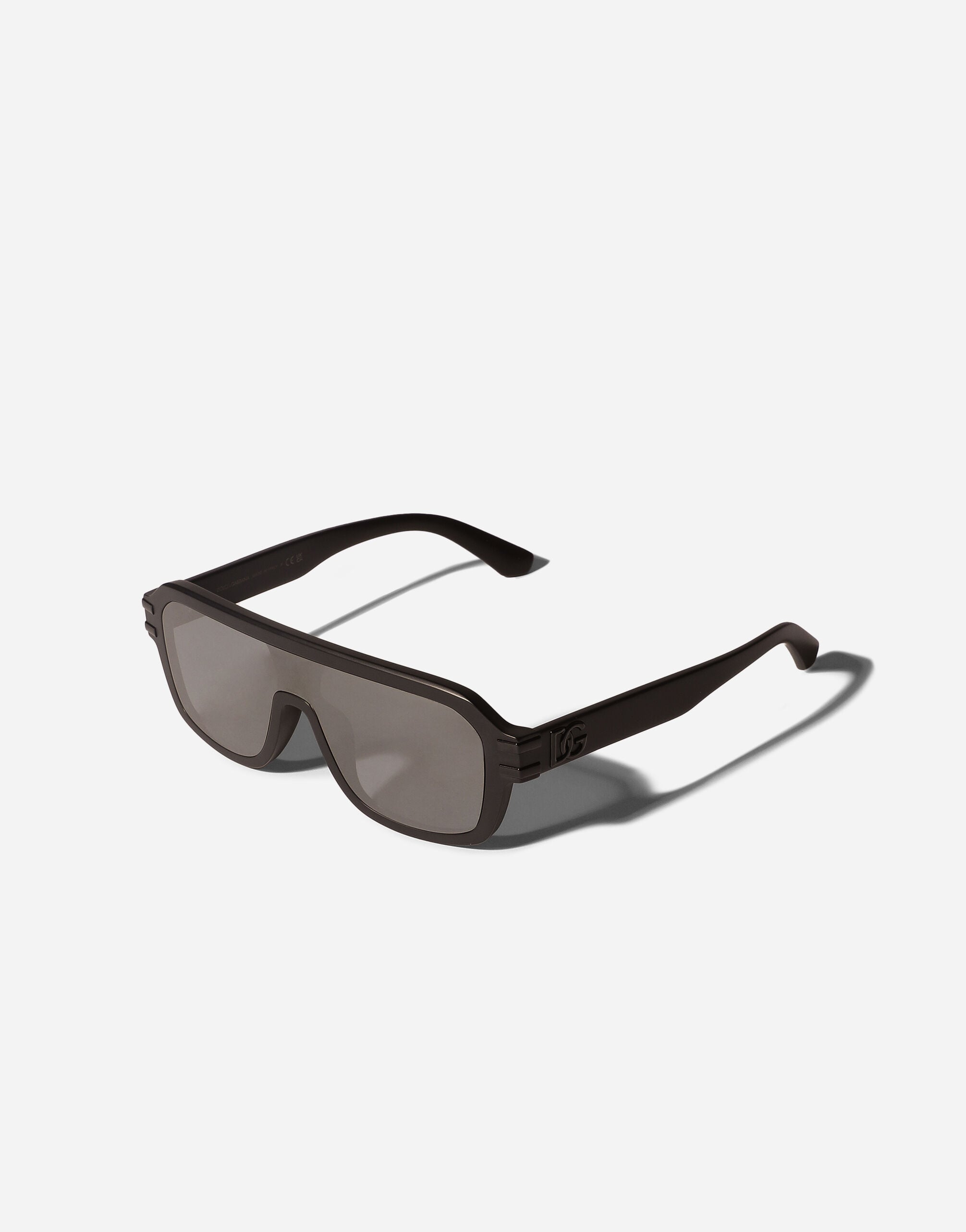 DG Griffe Sunglasses in Matte black for Men | Dolce&Gabbana® US