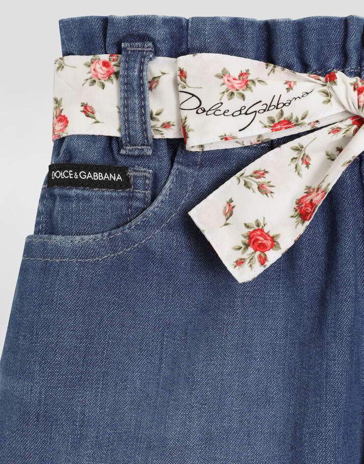 Dolce & Gabbana Chambray shorts Dolce & Gabbana Chambray shorts Multicolor L23Q32LDD73