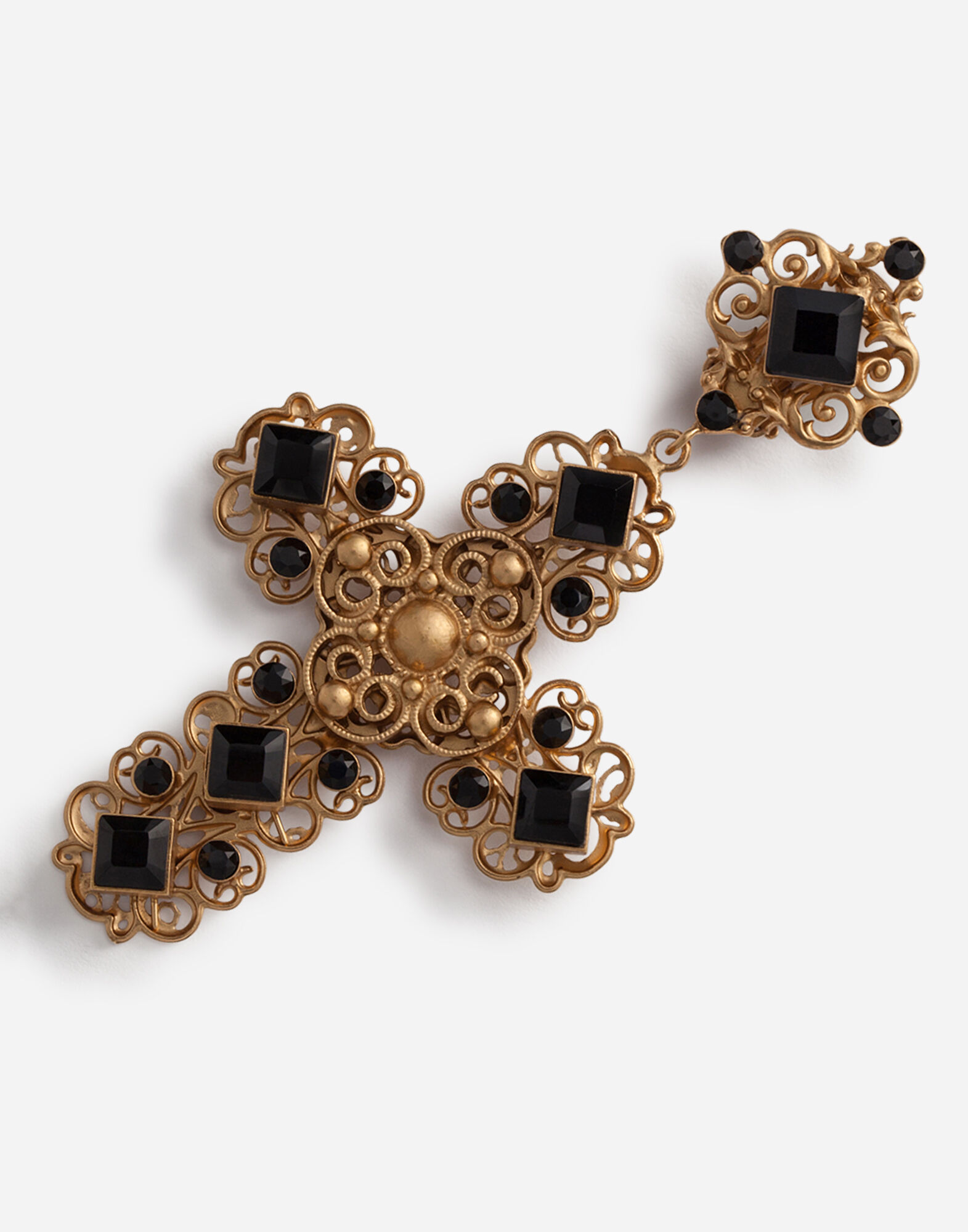 Dolce and gabbana new arrivals cross earrings
