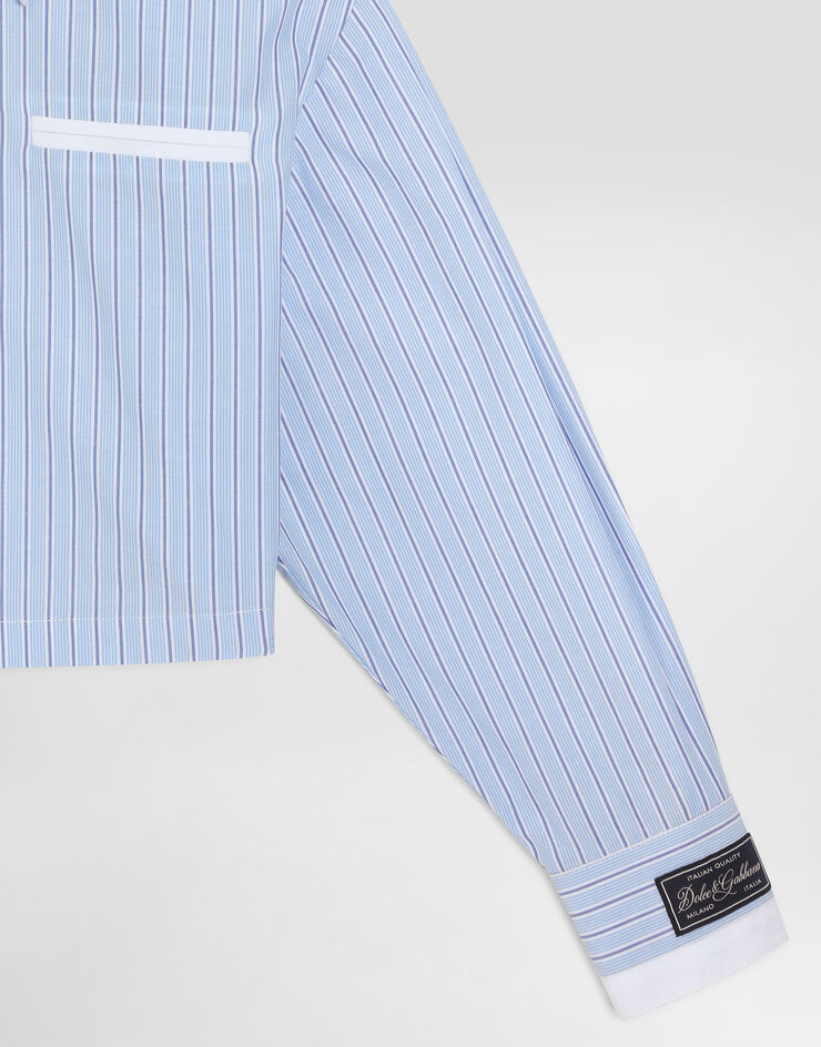 Dolce & Gabbana Striped poplin shirt Dolce & Gabbana Striped poplin shirt L56S69FR54Q