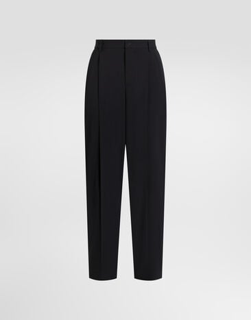 Dolce & Gabbana Wool trousers Blue GP10DTFUBG3