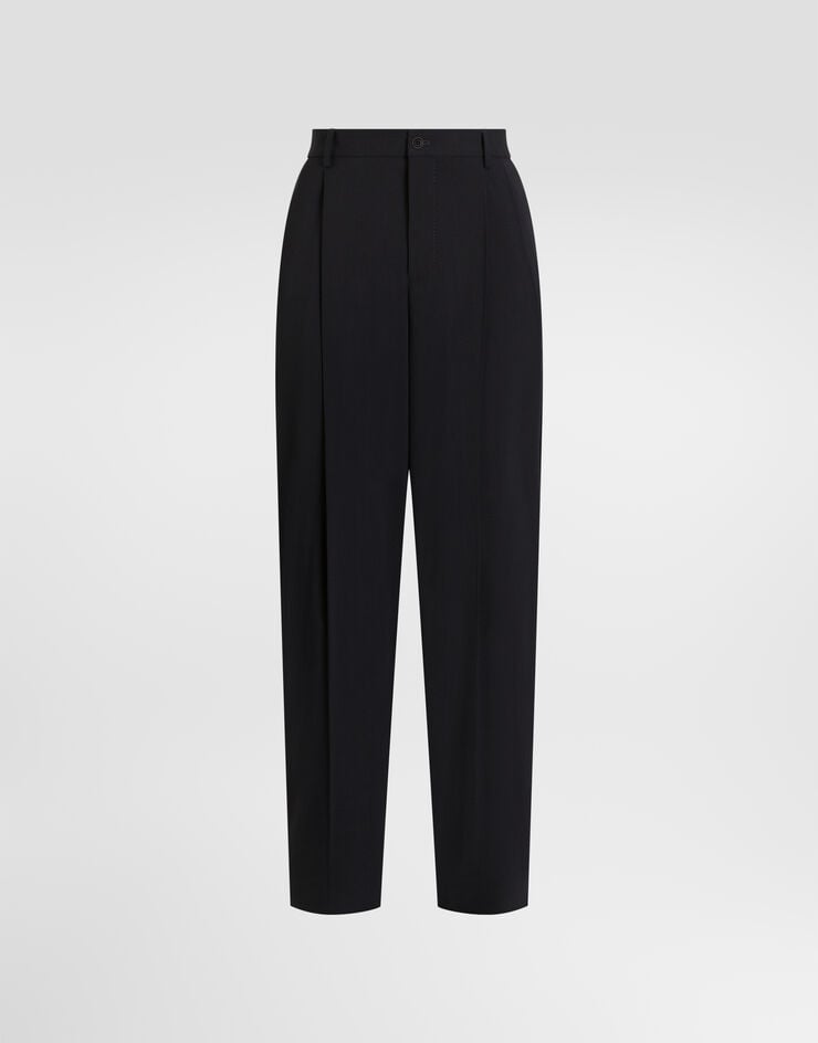 Dolce & Gabbana Wool trousers Blue GP10DTFUBG3