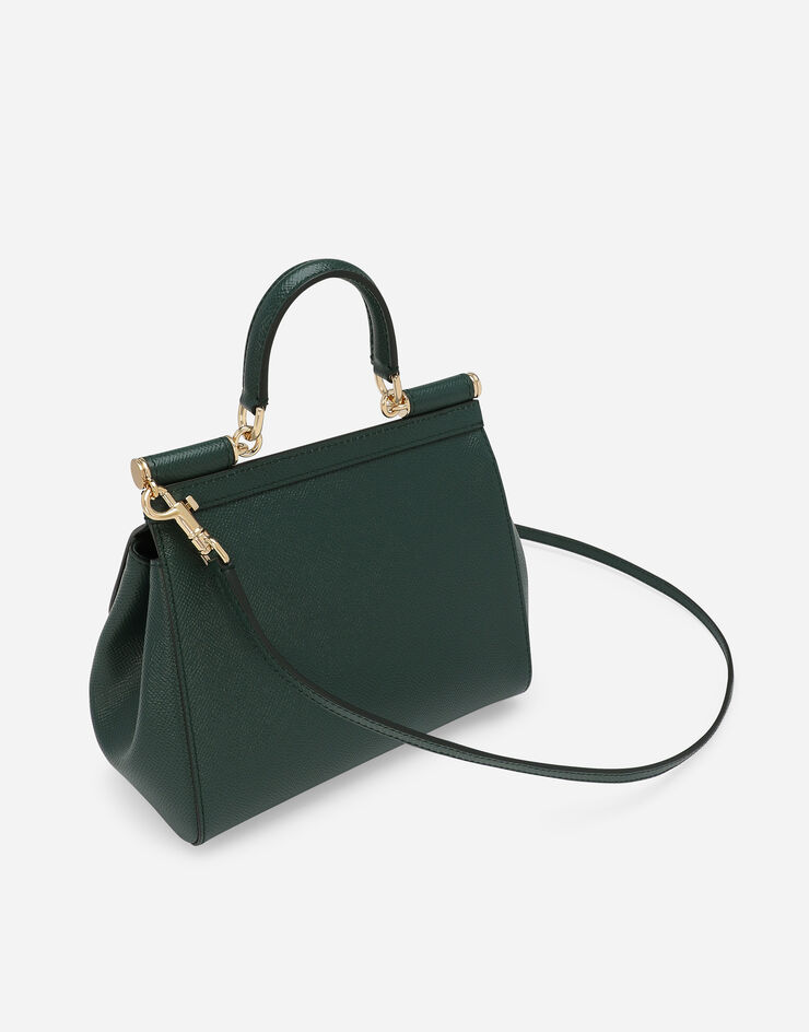 Dolce & Gabbana Sac à main Sicily moyen format Vert BB6003A1001