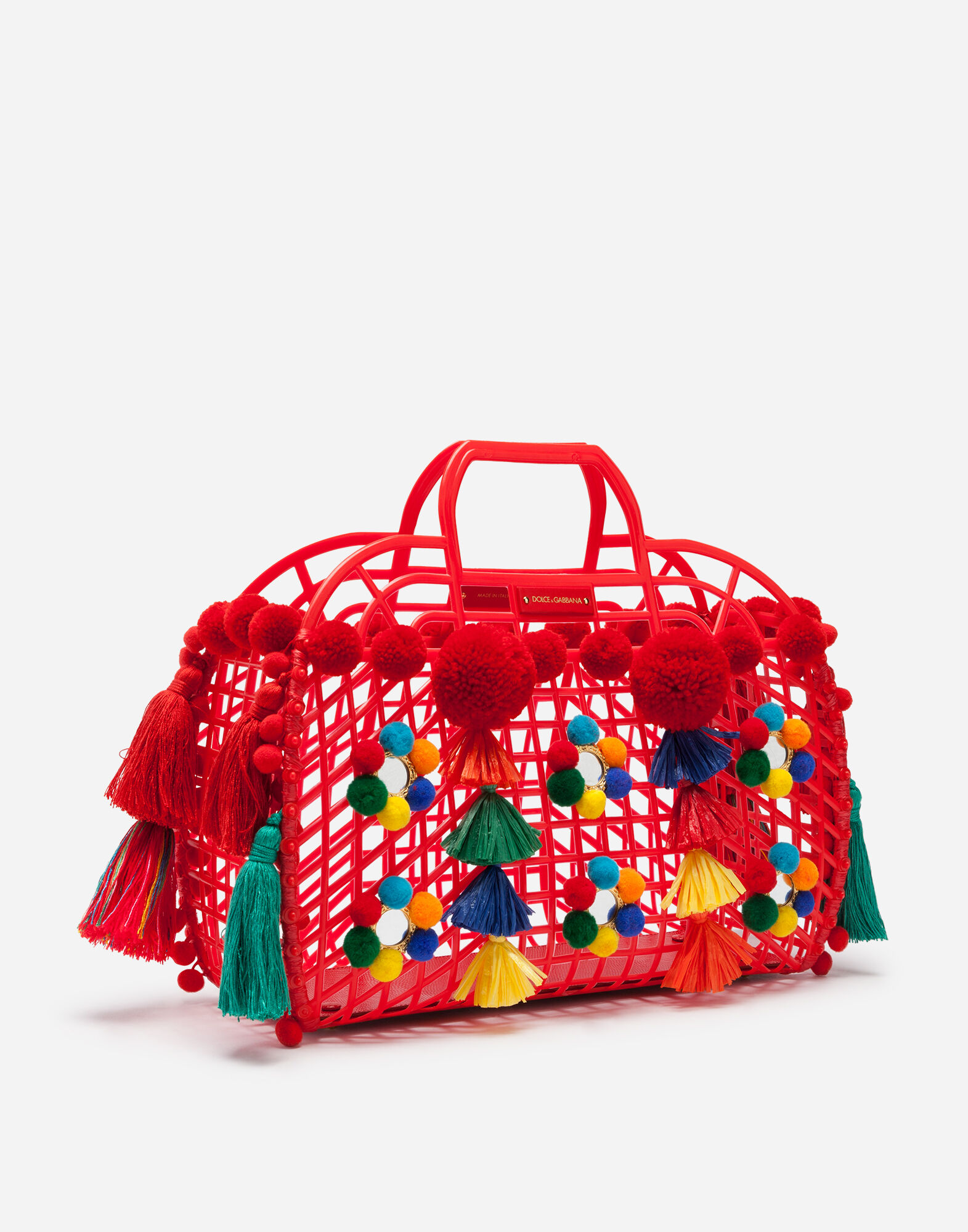 Dolce gabbana best sale pvc bag