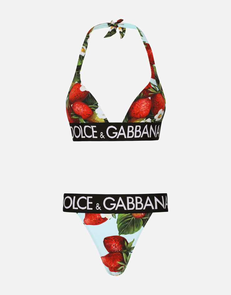 Dolce & Gabbana TRIANGOLO+TANGA Multicolore I8AGZWFSG5D