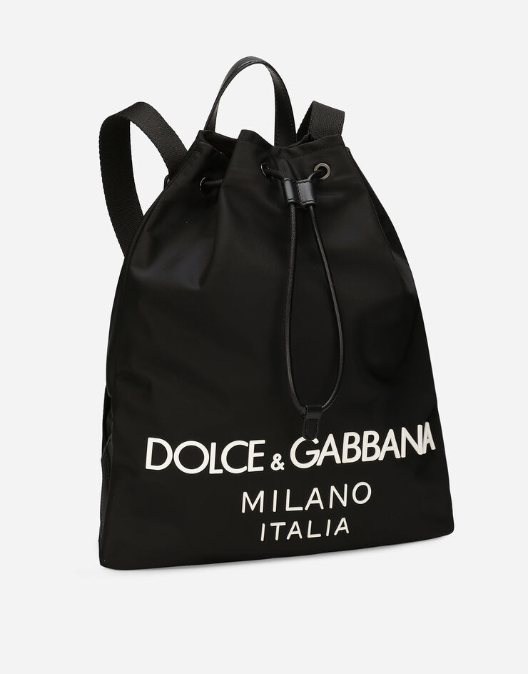 Dolce & Gabbana Zaino in nylon Nero BM2336AG182