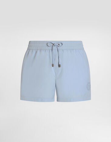 Dolce & Gabbana Short swim boxer shorts Azure M4E48TONR58