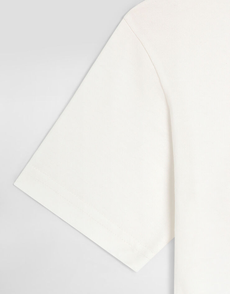 Dolce & Gabbana Jersey t-shirt with logo  L4JTHUG7P6R