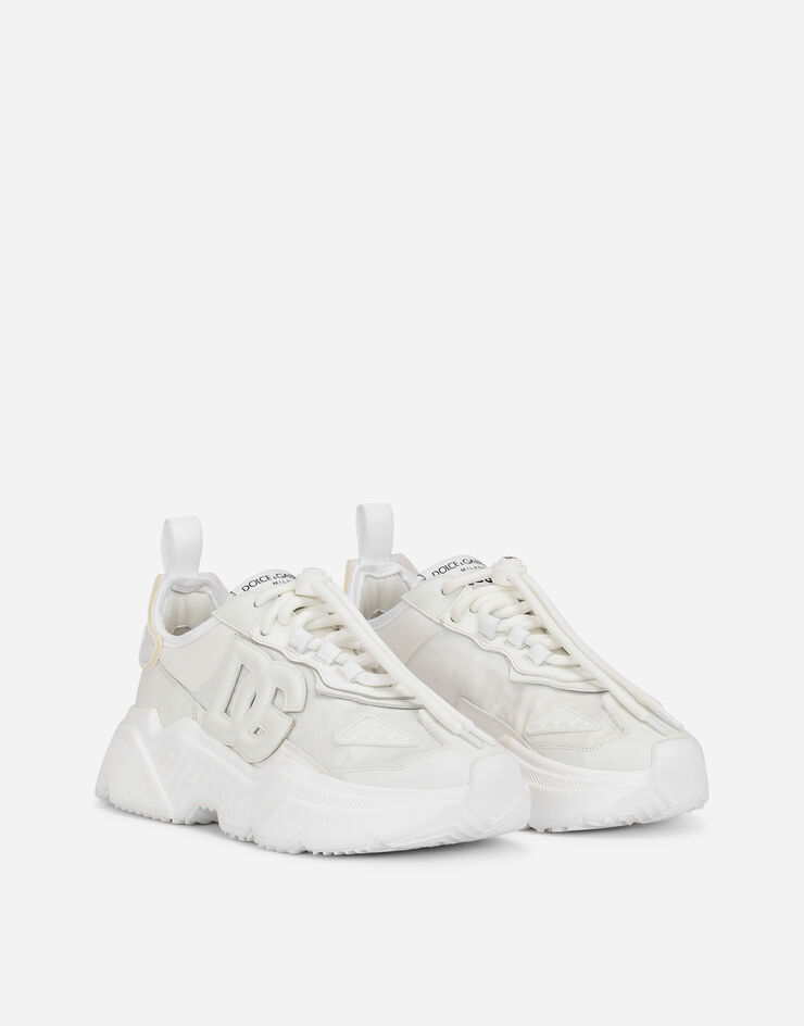 Dolce&Gabbana Mixed-materials Daymaster sneakers White CK1908AG085