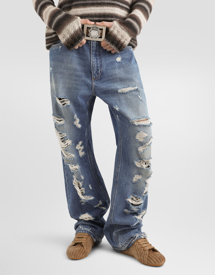 Dolce & Gabbana Denim trousers Dolce & Gabbana Denim trousers Multicolor GP18LDG8QA8
