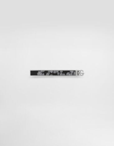 Dolce & Gabbana Tie clip with stone Silver WTR5X2W1111