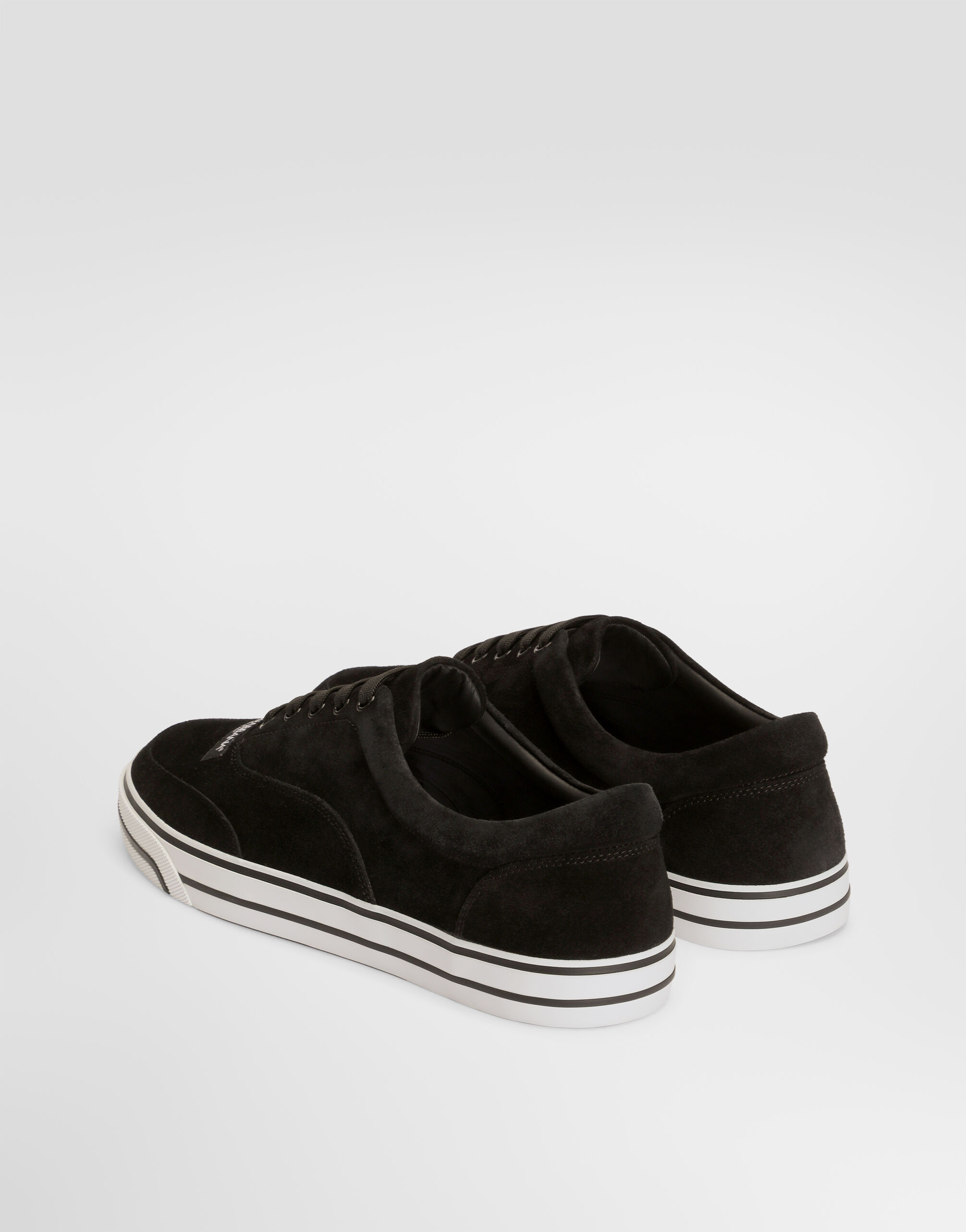 Blackのメンズ DG Sailing sneakers in split | Dolce&Gabbana®