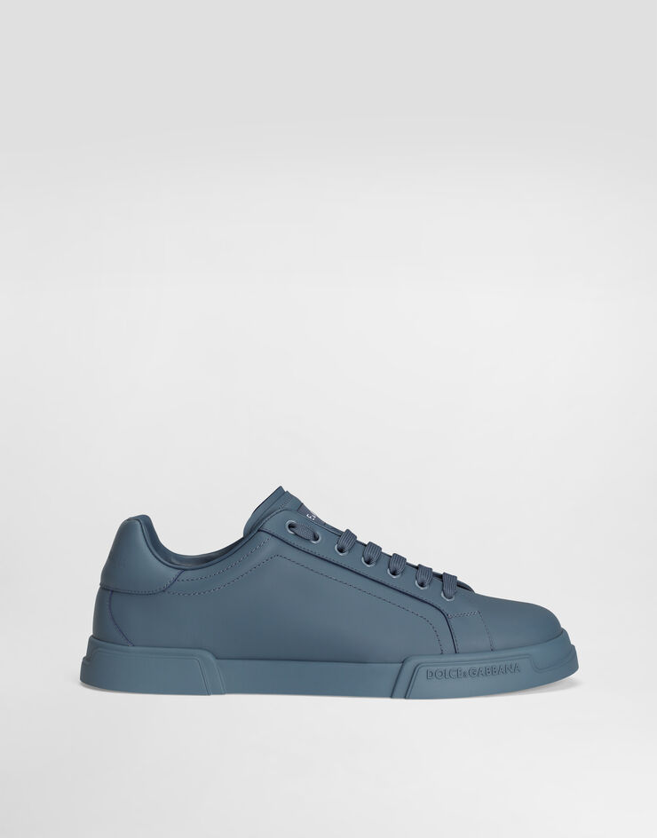 Dolce & Gabbana Portofino light strobel calfskin sneakers Azure CS2332A0232