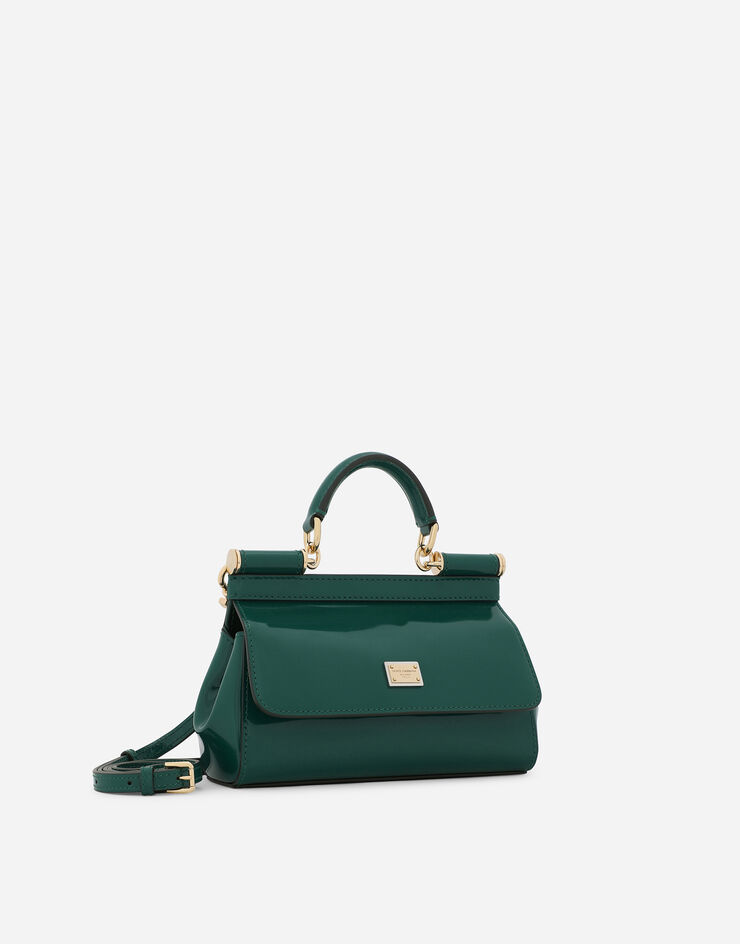 Dolce & Gabbana Bolso de mano Sicily pequeño Verde BB7116A1037