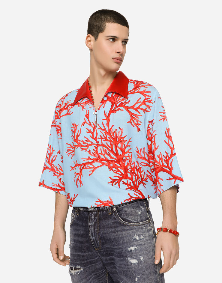 Dolce & Gabbana CAMICIA Multicolor G5GJ8TGF056