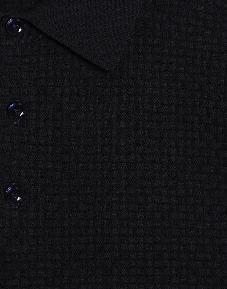 Dolce & Gabbana Cotton polo shirt Blue GXZ02TJBCGF