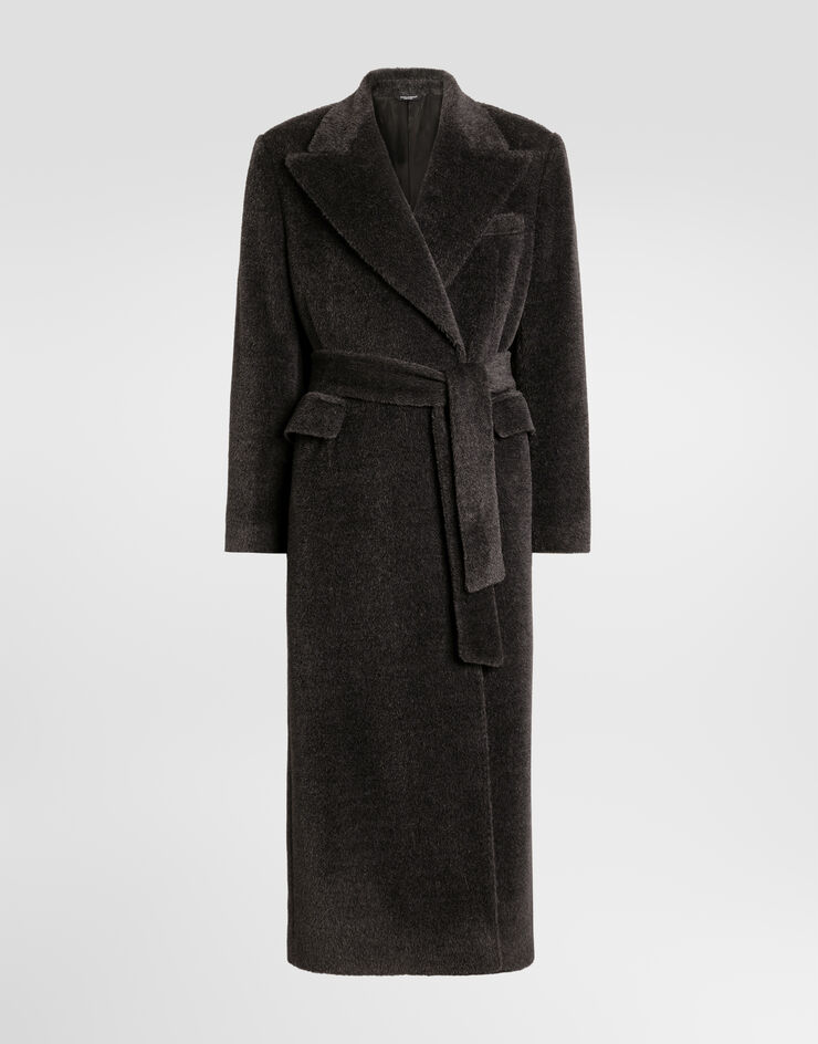 Dolce & Gabbana Doppelreihiger Mantel aus Alpaka  G047RTHU2A6