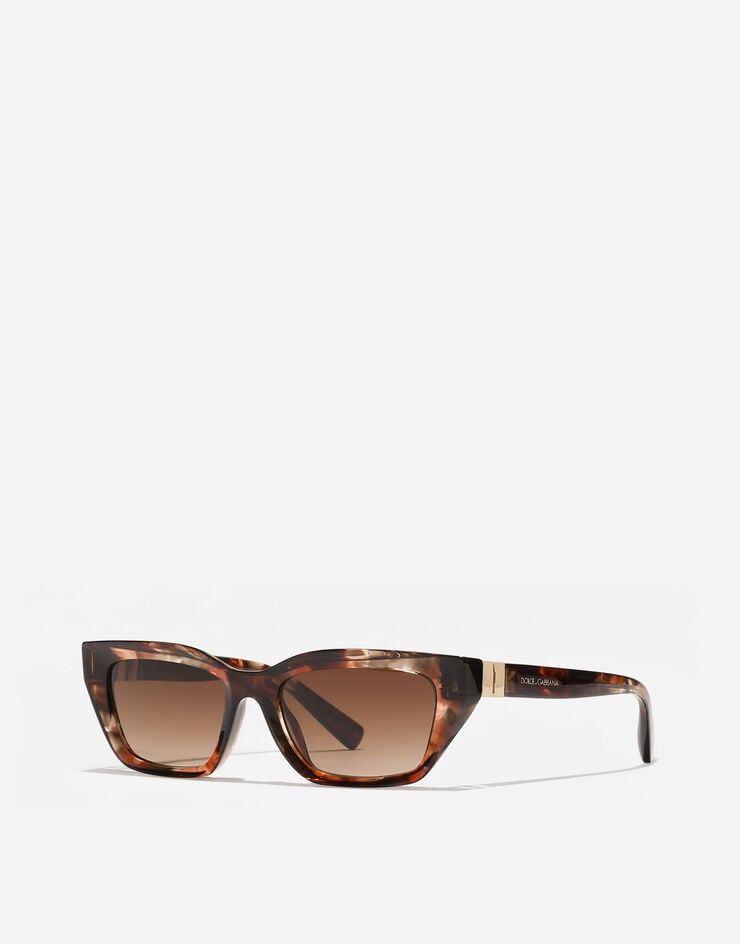 Dolce & Gabbana DG Hinge Sunglasses Dark red havana VG4532VP274