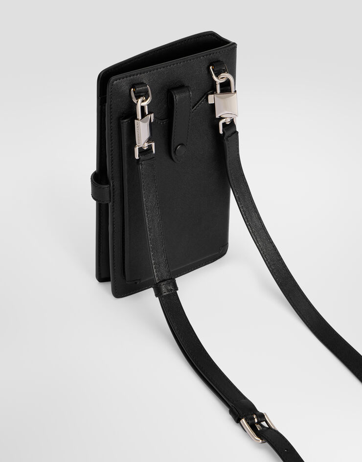 Dolce & Gabbana Calfskin crossbody minibag Dolce & Gabbana Calfskin crossbody minibag Black BM2766A3T05