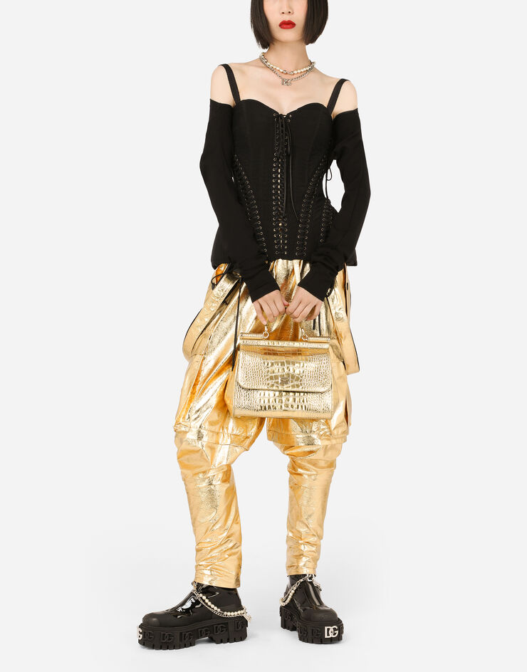 Dolce & Gabbana BORSASPALLA-TRACOLLA Oro BB6003AJ244