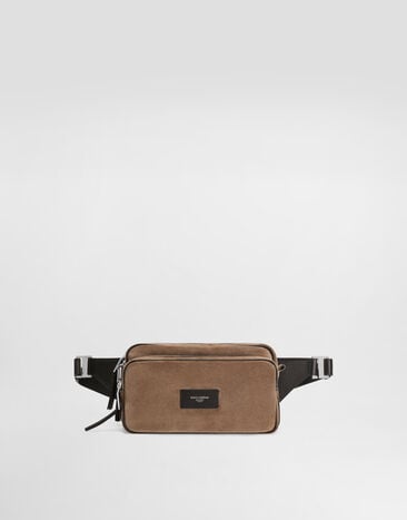 Dolce & Gabbana Leather and split calfskin belt bag Multicolor BM2527AG069