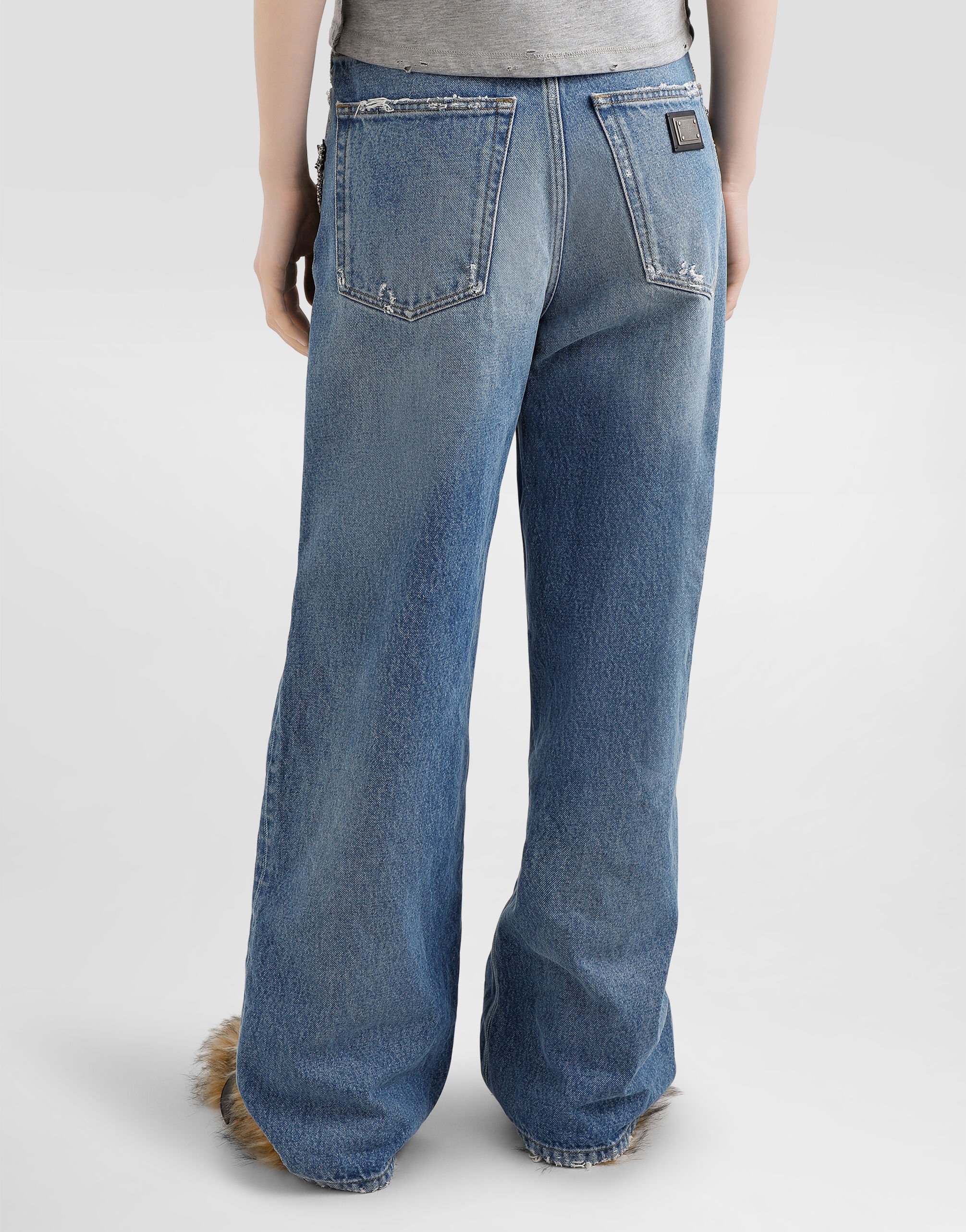 Denim jeans in Multicolor for Women | Dolce&Gabbana® US