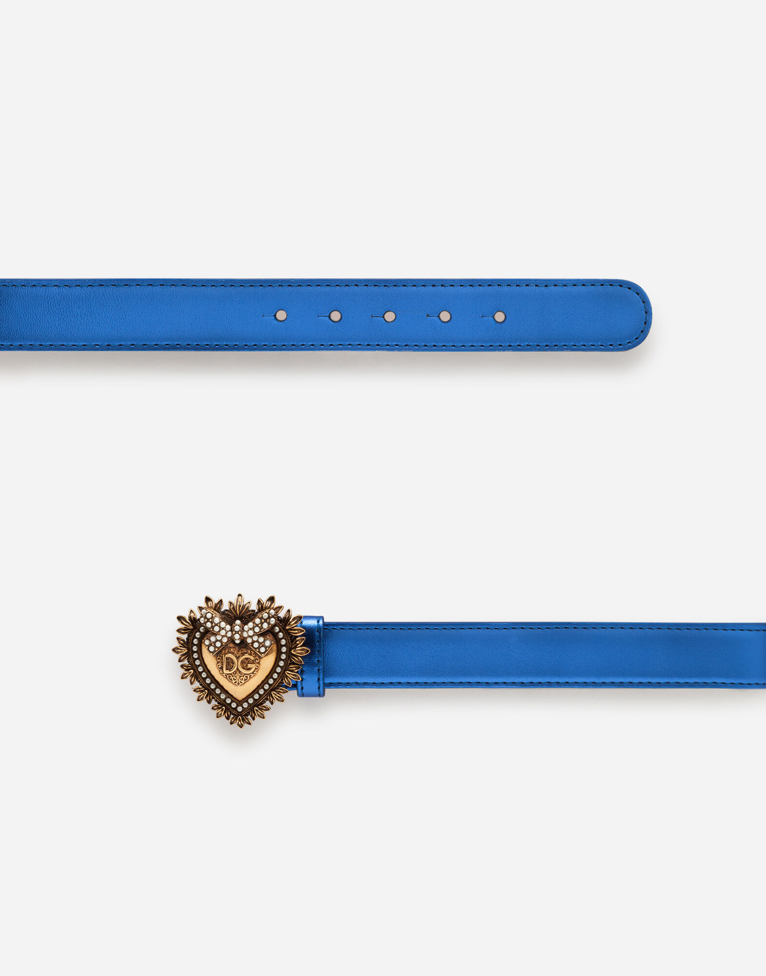 Laminated leather Devotion belt
