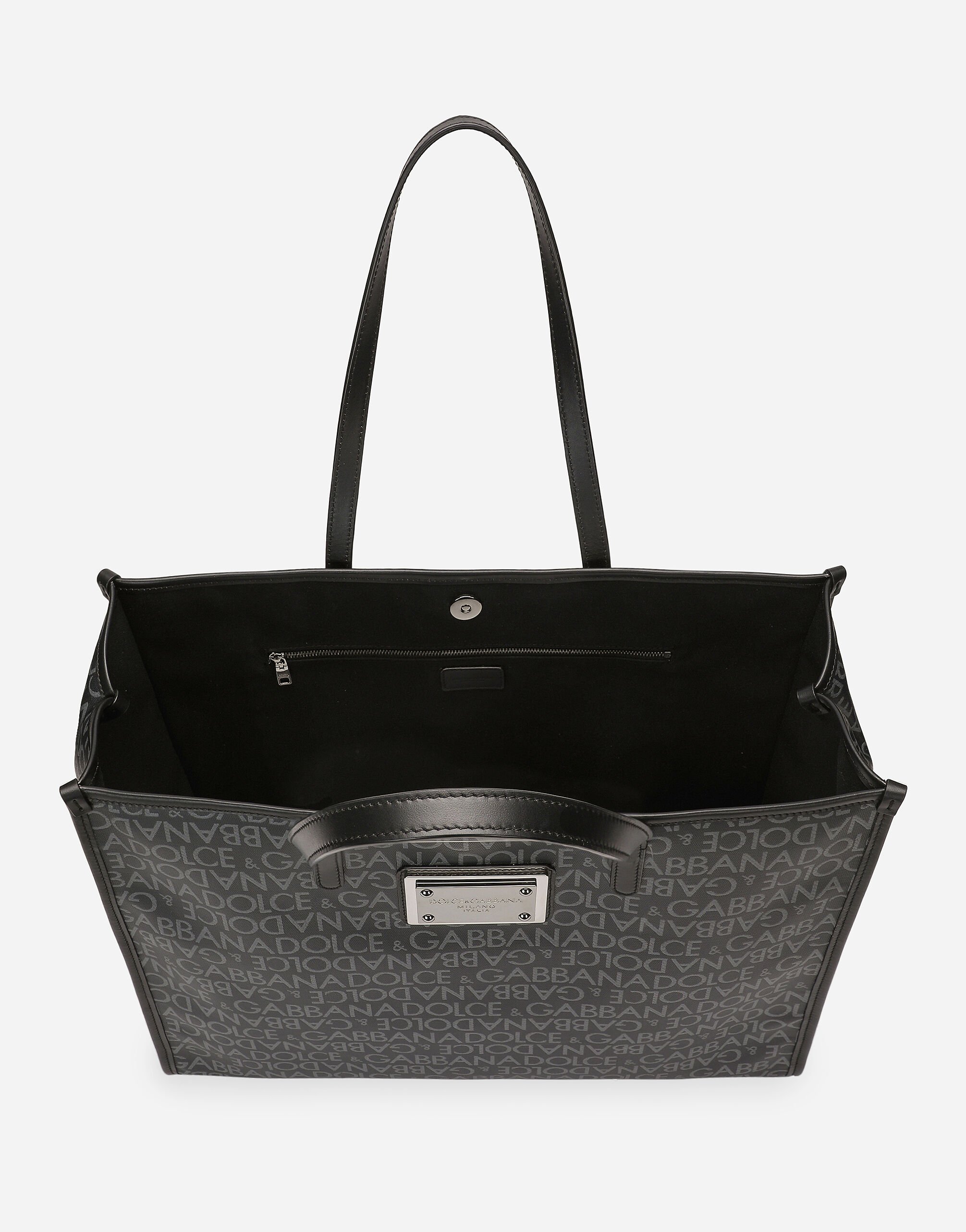 Multicolorのメンズ コーテッドジャカード ラージ ショッピングバッグ | Dolce&Gabbana®