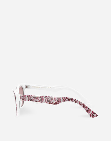 Dolce & Gabbana نظارة شمسية فوشيا ماجوليكا الفوشيه خزف VG442CVP5E4
