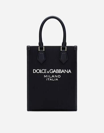 Dolce & Gabbana Small nylon bag Blue G8PL4TG7F2H