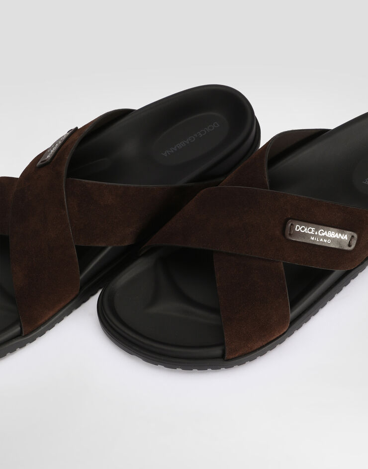 Dolce & Gabbana Sandalo in crosta Dolce & Gabbana Sandalo in crosta Multicolore A80534A9R00