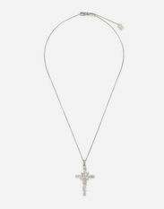 Dolce & Gabbana Easy Diamond pendant in white gold 18Kt and diamonds Gold WNQA3GWQC01
