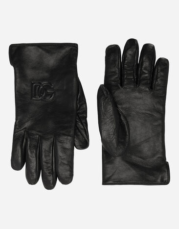 Dolce & Gabbana Guantes de napa Negro BG0169AQ381