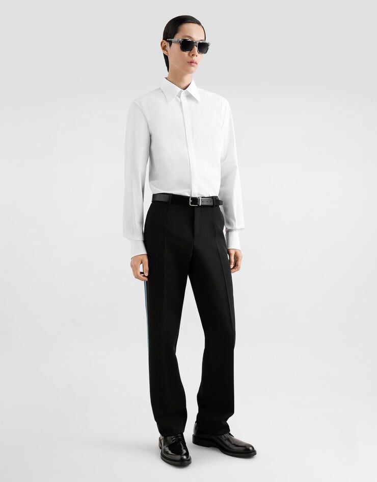 Dolce & Gabbana Tailored wool pants Black GP0K4TFU21E