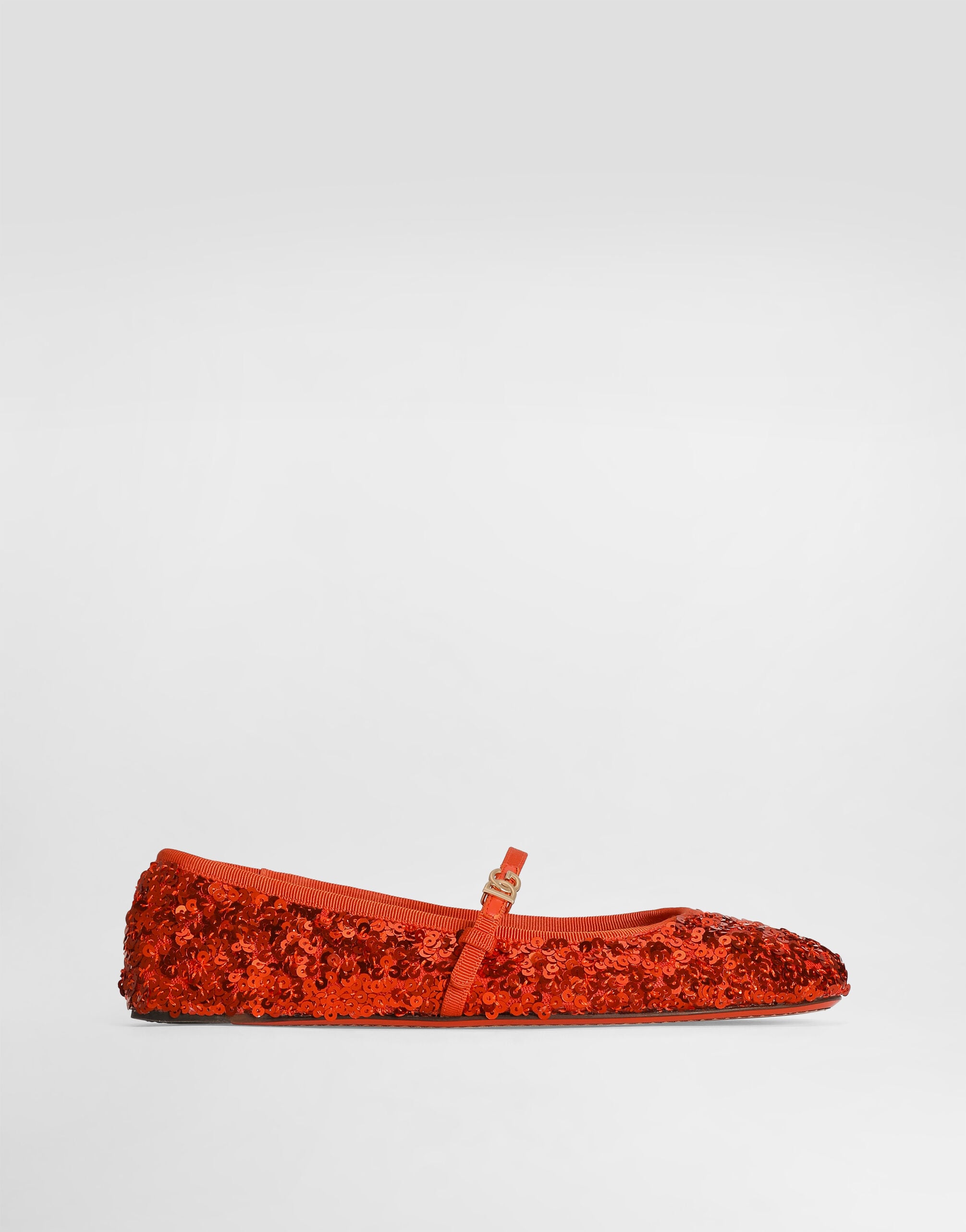 Women's flat shoes: flip-flops, ballet | Dolce&Gabbana®