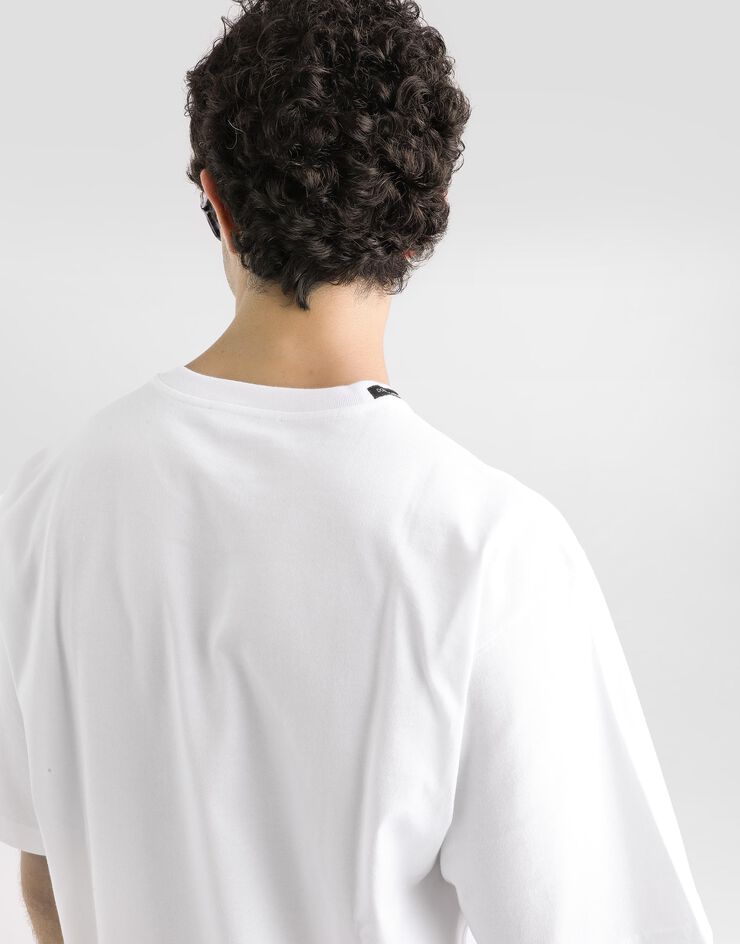 Dolce & Gabbana Jersey t-shirt White G8PN9THU7SD