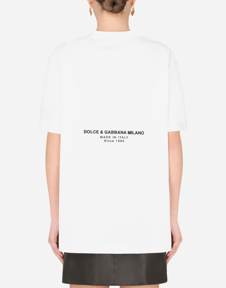 Dolce & Gabbana Sfera Ebbasta x Dolce&Gabbana t-shirt White I8484MG7YTJ