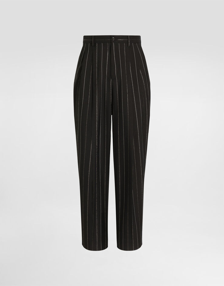 Dolce & Gabbana Virgin wool pinstripe trousers Dolce & Gabbana Virgin wool pinstripe trousers GP16NTFBZAE