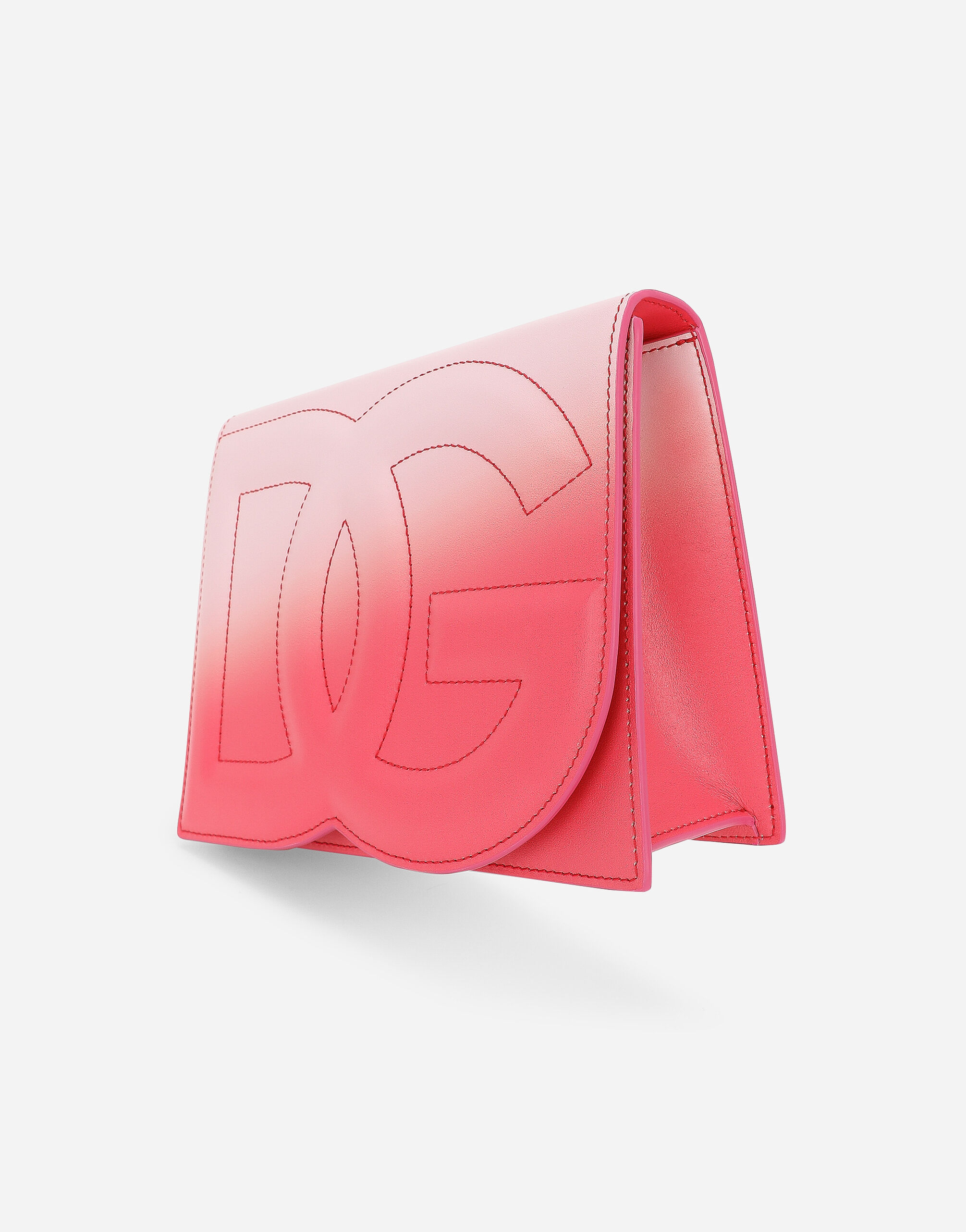Borsa a tracolla DG Logo Bag in Rosa da Donna Dolce Gabbana