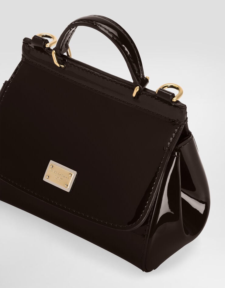 Dolce & Gabbana Sicily shoulder and crossbody bag in patent leather Dolce & Gabbana Sicily shoulder and crossbody bag in patent leather EB0003A1067