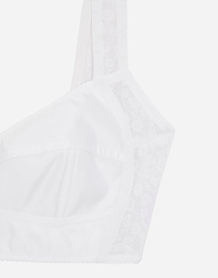 Dolce & Gabbana コルセット風トップ ホワイト F7Y28TG9921