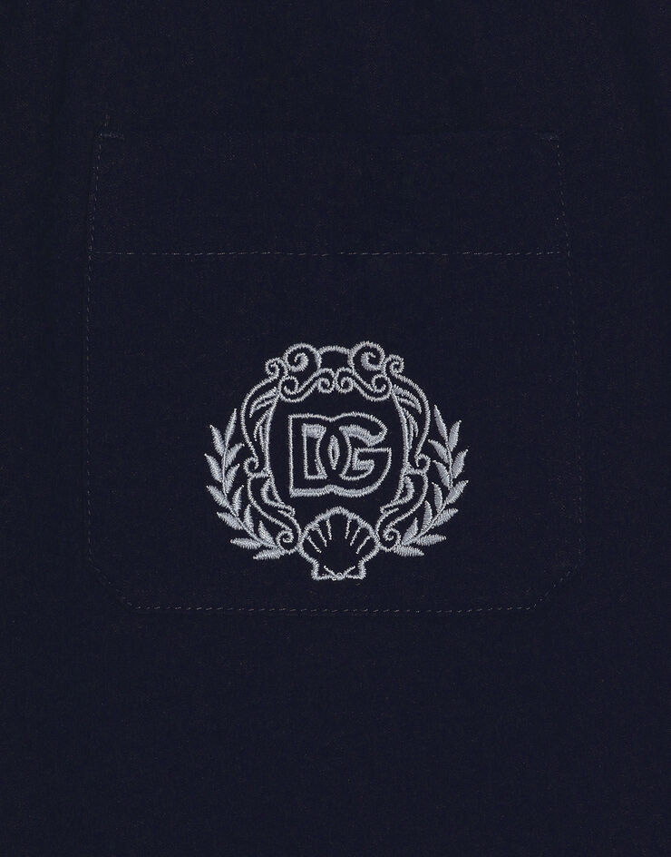 Dolce & Gabbana Cotton bermuda shorts Blue L43Q86FR51F