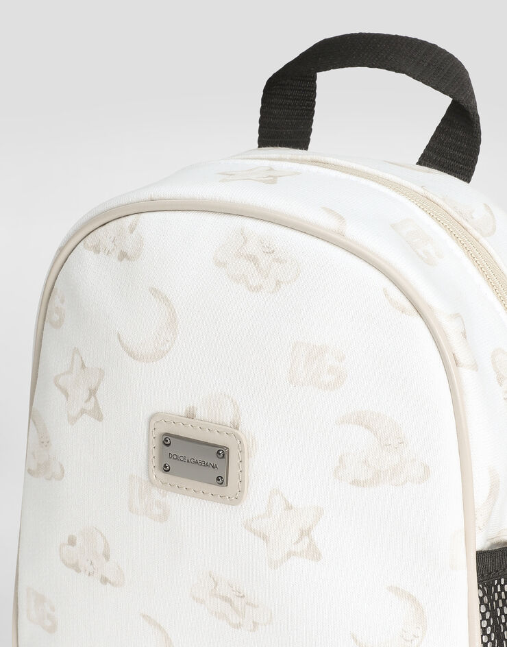 Dolce & Gabbana ムーン＆スタープリント スウェットシャツ ファブリック バックパック プリ EM0141AT681