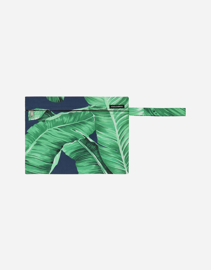 Dolce & Gabbana Swim shorts with banana tree print Print M4A06TISMF5