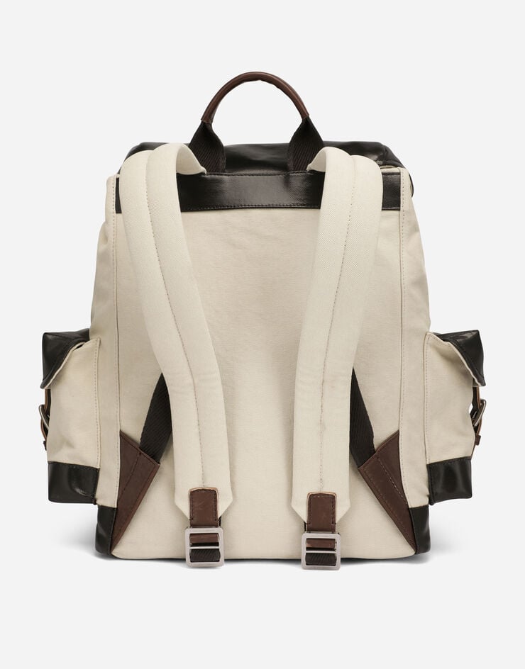 Dolce & Gabbana Canvas backpack Beige BM2254AK080