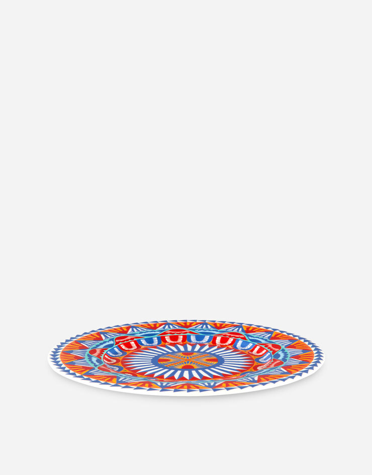 Dolce & Gabbana Набор из 2 плоских тарелок из тонкого фарфора разноцветный TC0S04TCA11