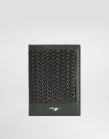 Dolce & Gabbana Crocodile leather passport case Multicolor BP2215AN419