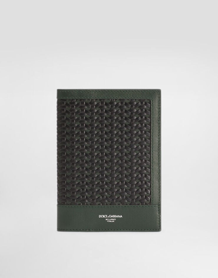 Dolce & Gabbana Crocodile leather passport case Multicolor BP2215AN419