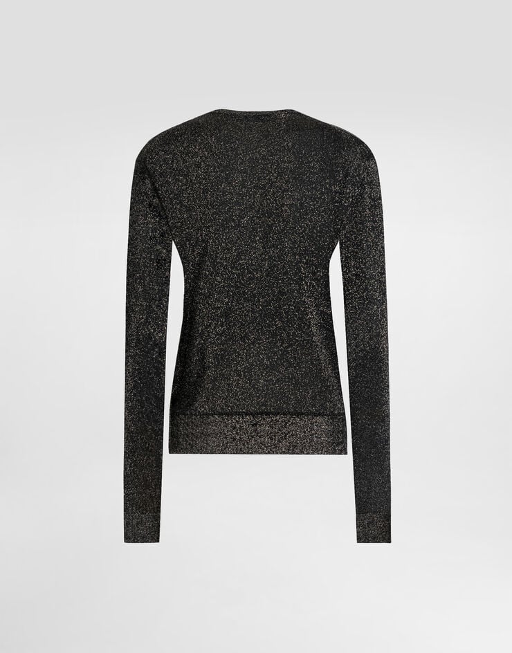 Dolce & Gabbana Metallic viscose cardigan Dolce & Gabbana Metallic viscose cardigan Multicolor FXVCXTJGMCE