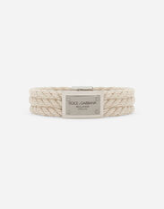 Dolce & Gabbana “Marina” cord bracelet Black BJ0820AP599